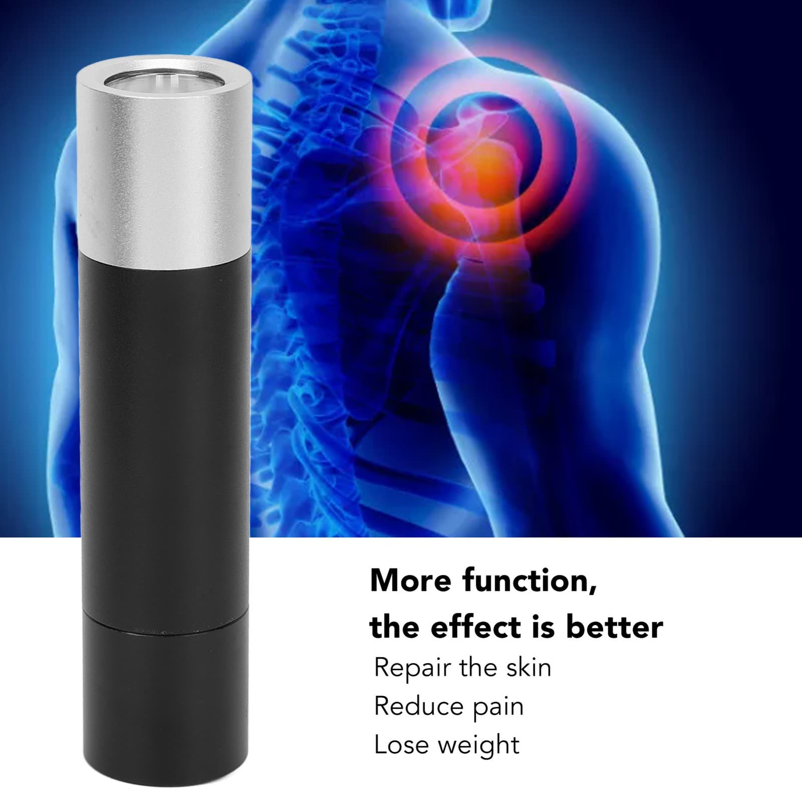 Red LED Therapy Torch Portable Infrared Physical Therapy Device Handheld Red LED