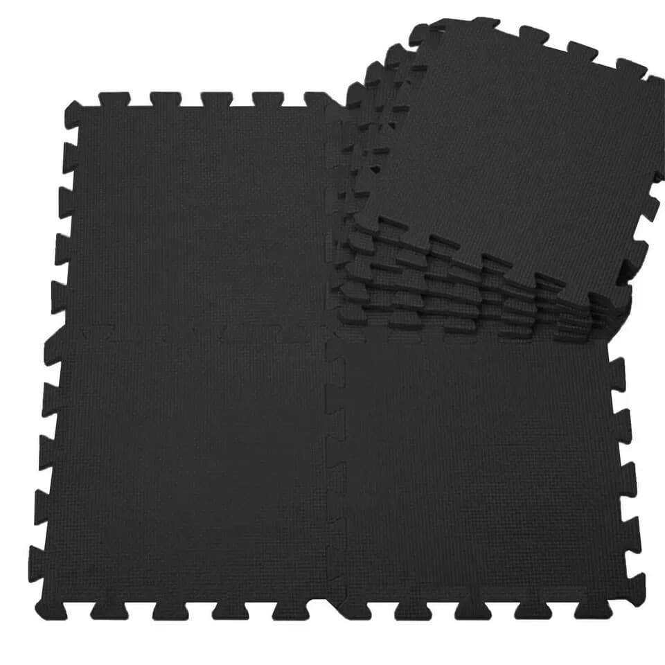 Yoga Eva Mat 18Pcs Extra Thick Floor Interlocking Soft Foam Gym Kids Play Tiles