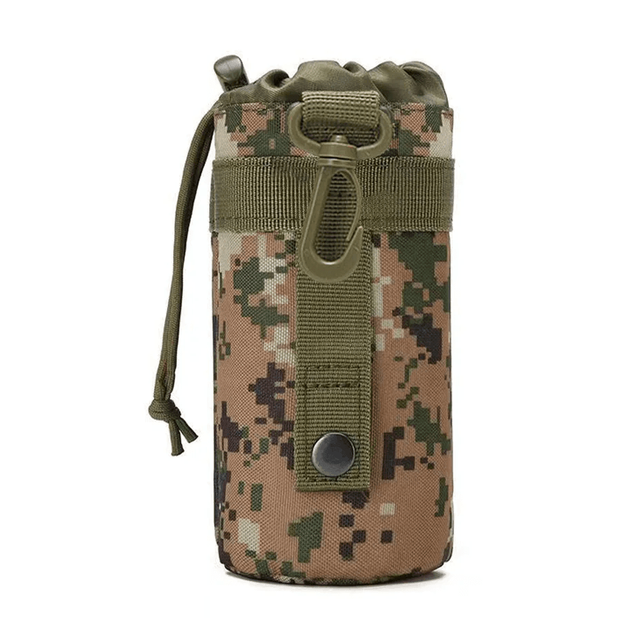 Outdoor Molle Water Bottle Bag Rack Camping Hiking Bicycle Bottle Bag Pulling Ro