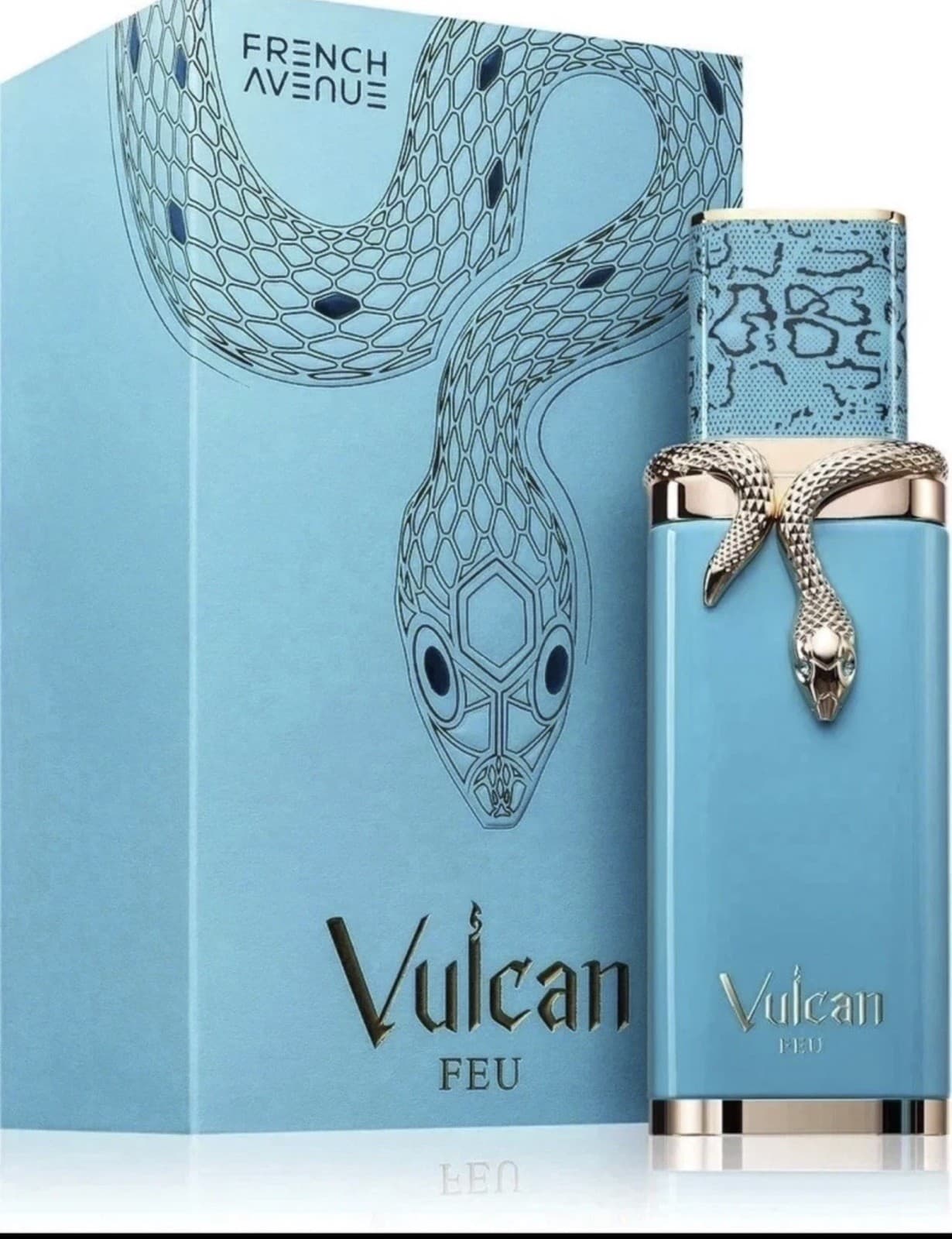 Vulcan Feu Eau De Parfum 100ml Unisex Original By French Avenue NEW