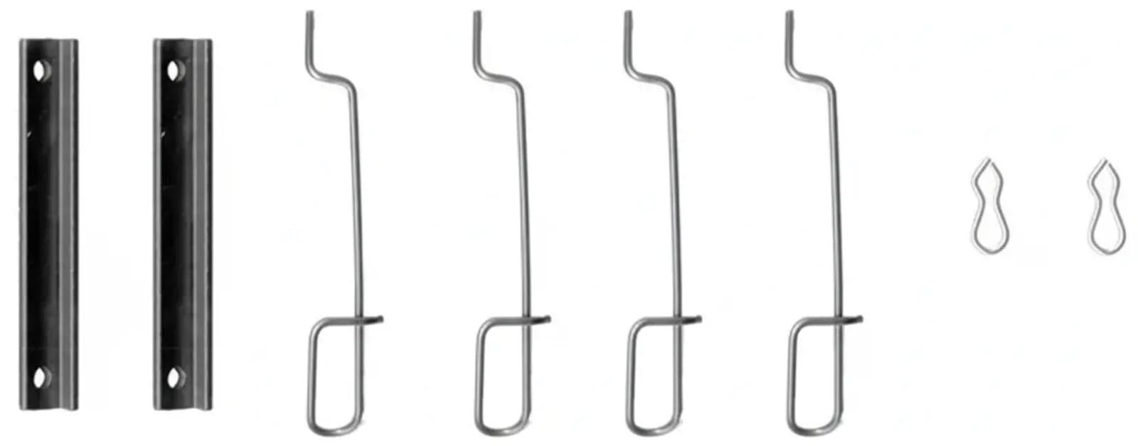 BRAKE PAD FITTING KIT 109-0992 QUICK BRAKE for PEUGEOT CITROËN