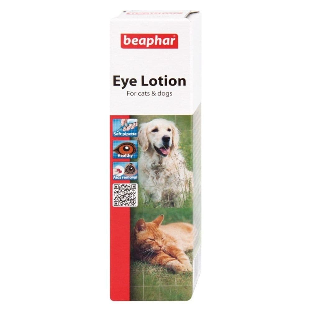Beaphar 50ml Eye Lotion for Cats and Dogs