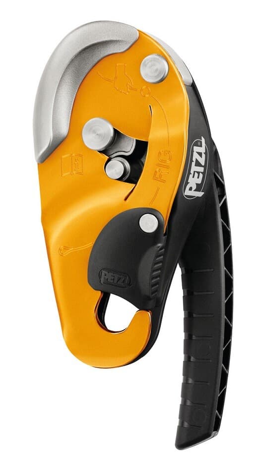 Descender Petzl RIG yellow