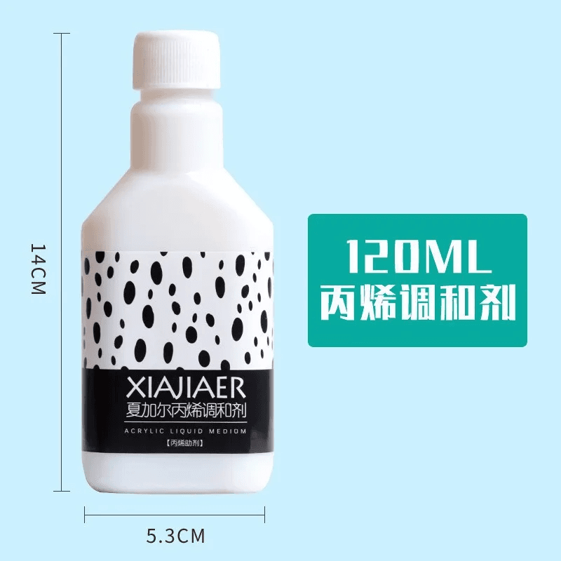 300ml Gold Silver Bronze Metallic Pearlescent Acrylic Paint Pigment