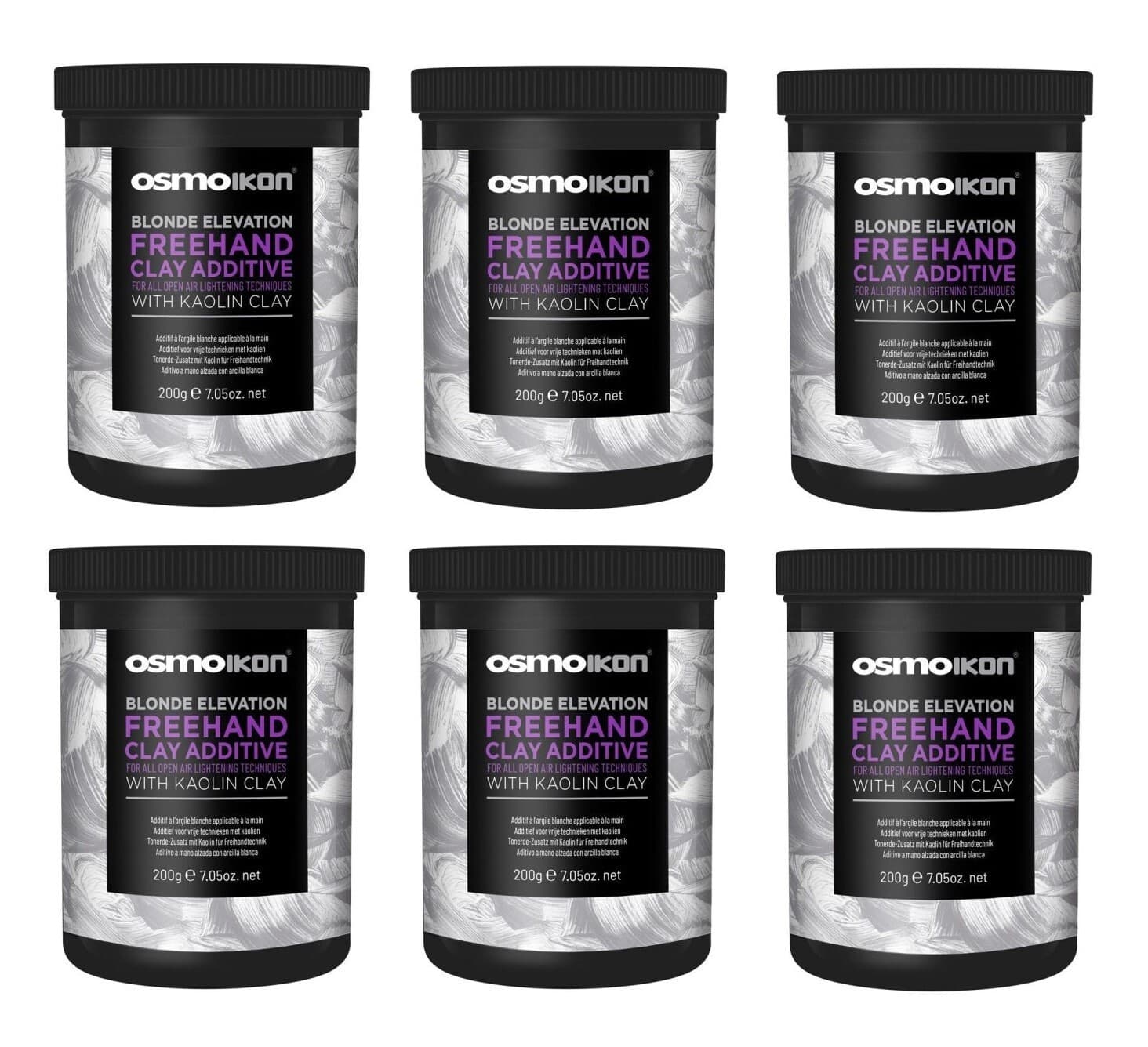 Osmo Ikon Blonde Elevation Freehand Clay Additive 200g Pack of 6