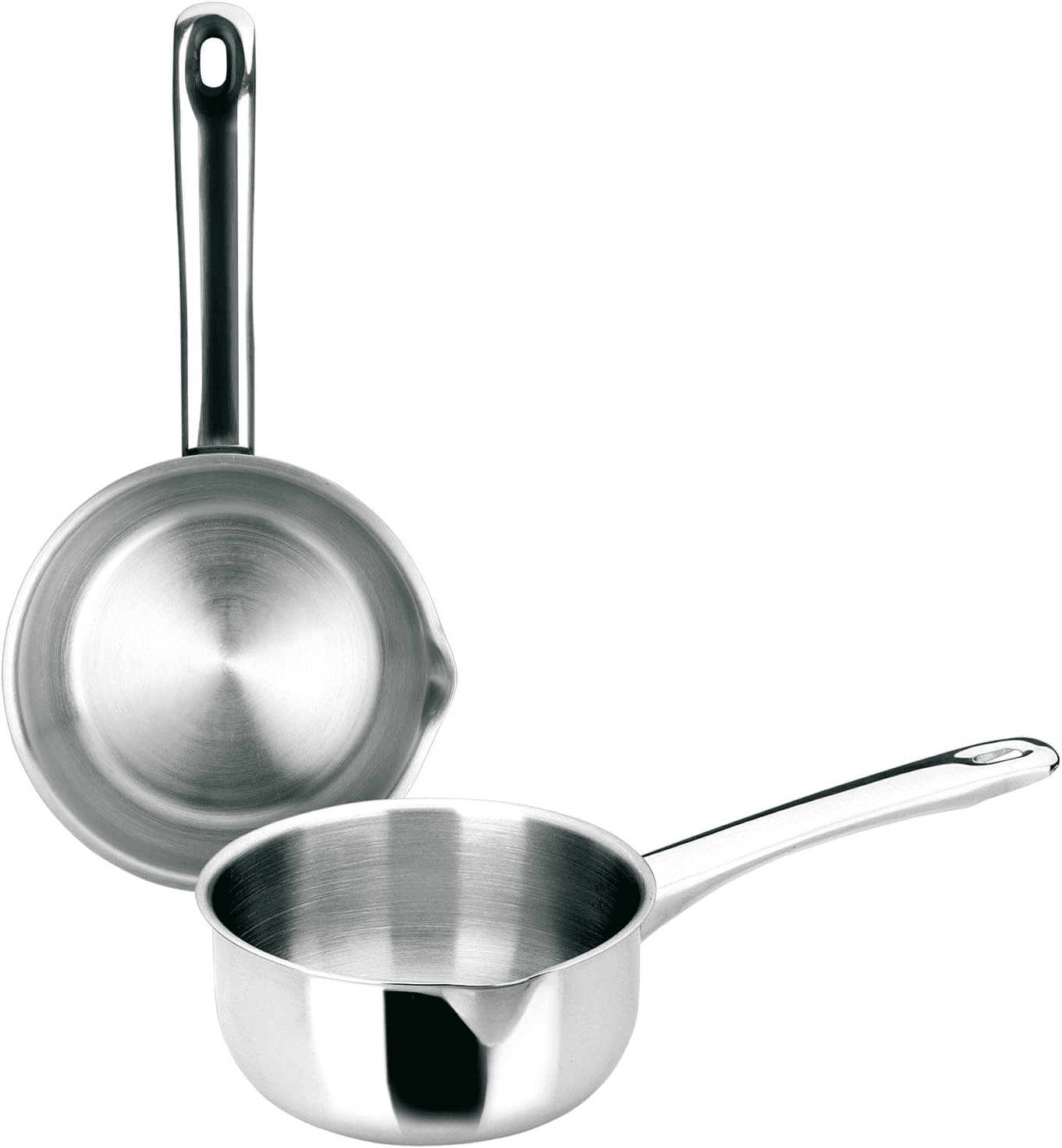 Prisma Curved Saucepan| 12 Cm| Stainless Steel| Suitable for Induction Ho