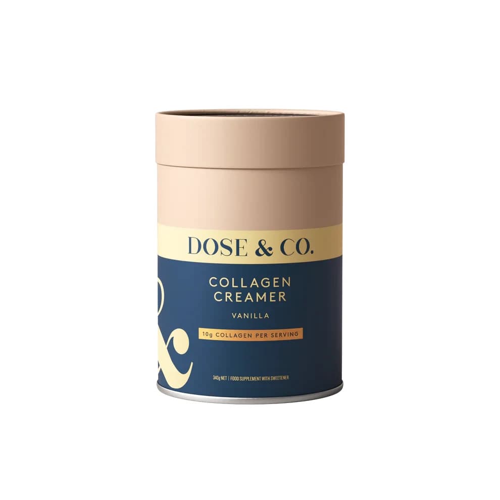 Dose and Co Collagen Creamer Vanilla Flavour 340 g