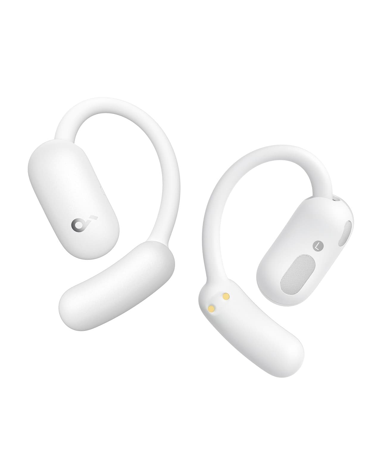 soundcore AeroFit 2 by Anker| Open-Ear Headphones| Adjustable Standard| White