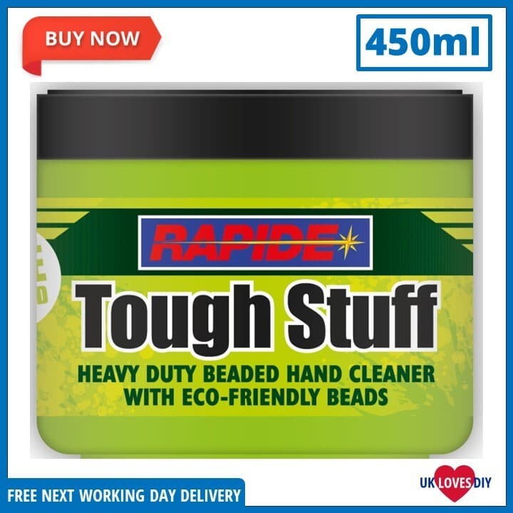 Rapide Tough Stuff Heavy Duty Beaded Hand Cleaner with Eco-Friendly Beads 450ml