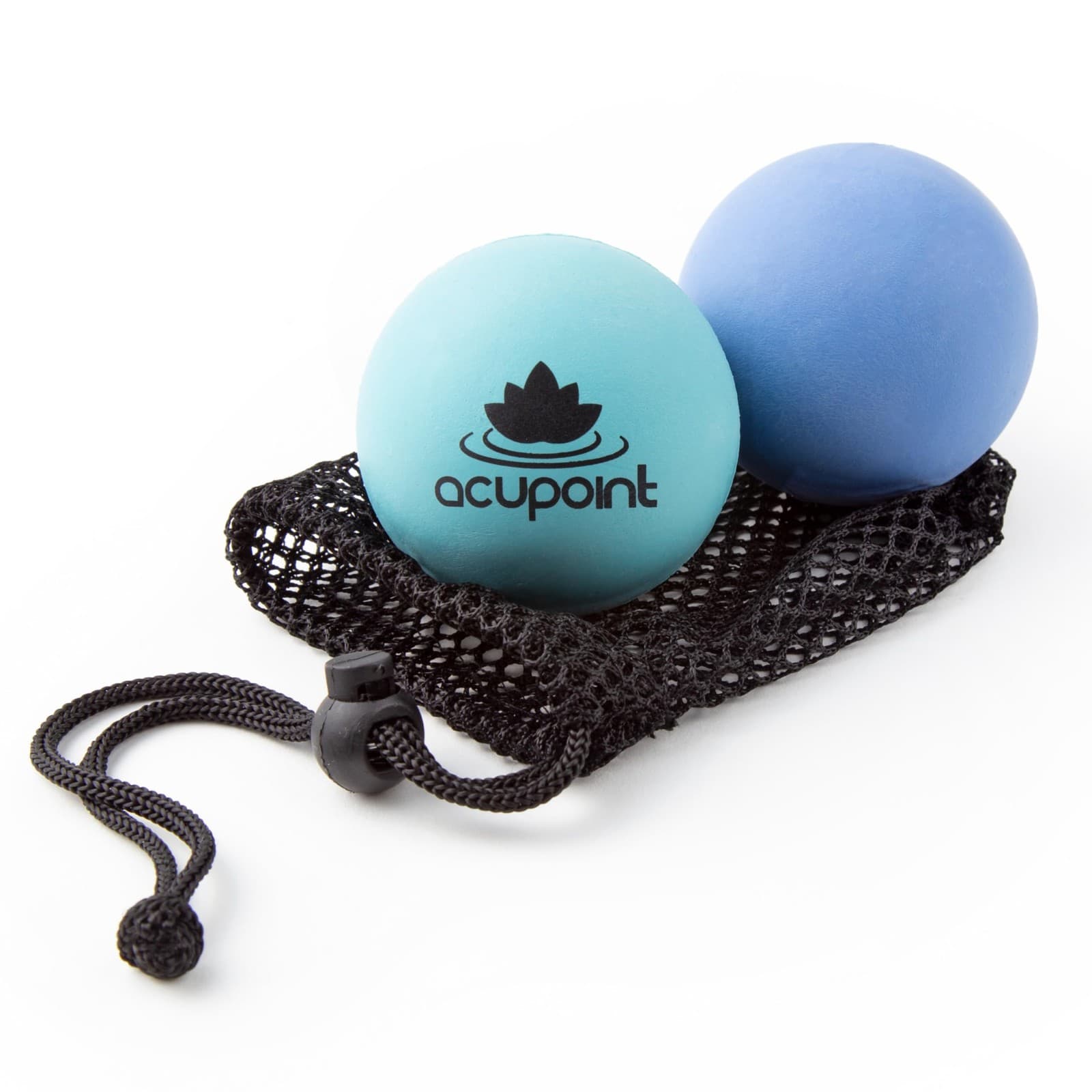 Acupoint Massage Therapy Balls Set| Pack of 2 - 2 piezas (1 paquete)| Blue