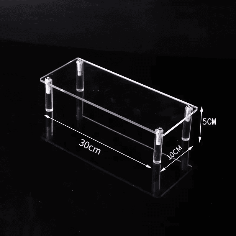 Clear 1-5 Tier Acrylic Display Stand for Cupcakes| Dolls| and Collectibles