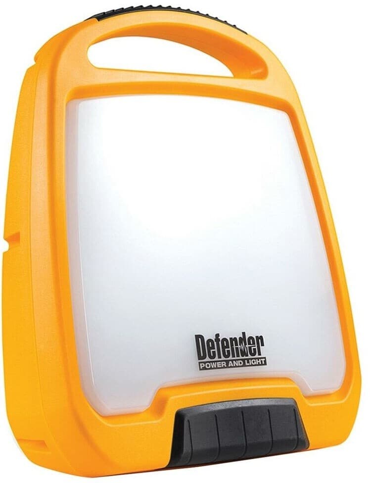 Defender Portable LED Floorlight Comfort Grip Handle 20W - 230V - (2000 Lumens)