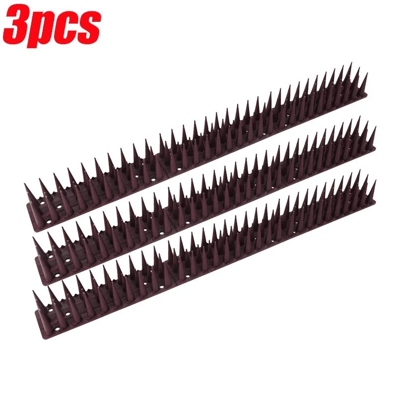 1/10Pcs Fence Wall Plastic Anti-Bird Spikes Balcony Eaves Windowsills Bird Repel