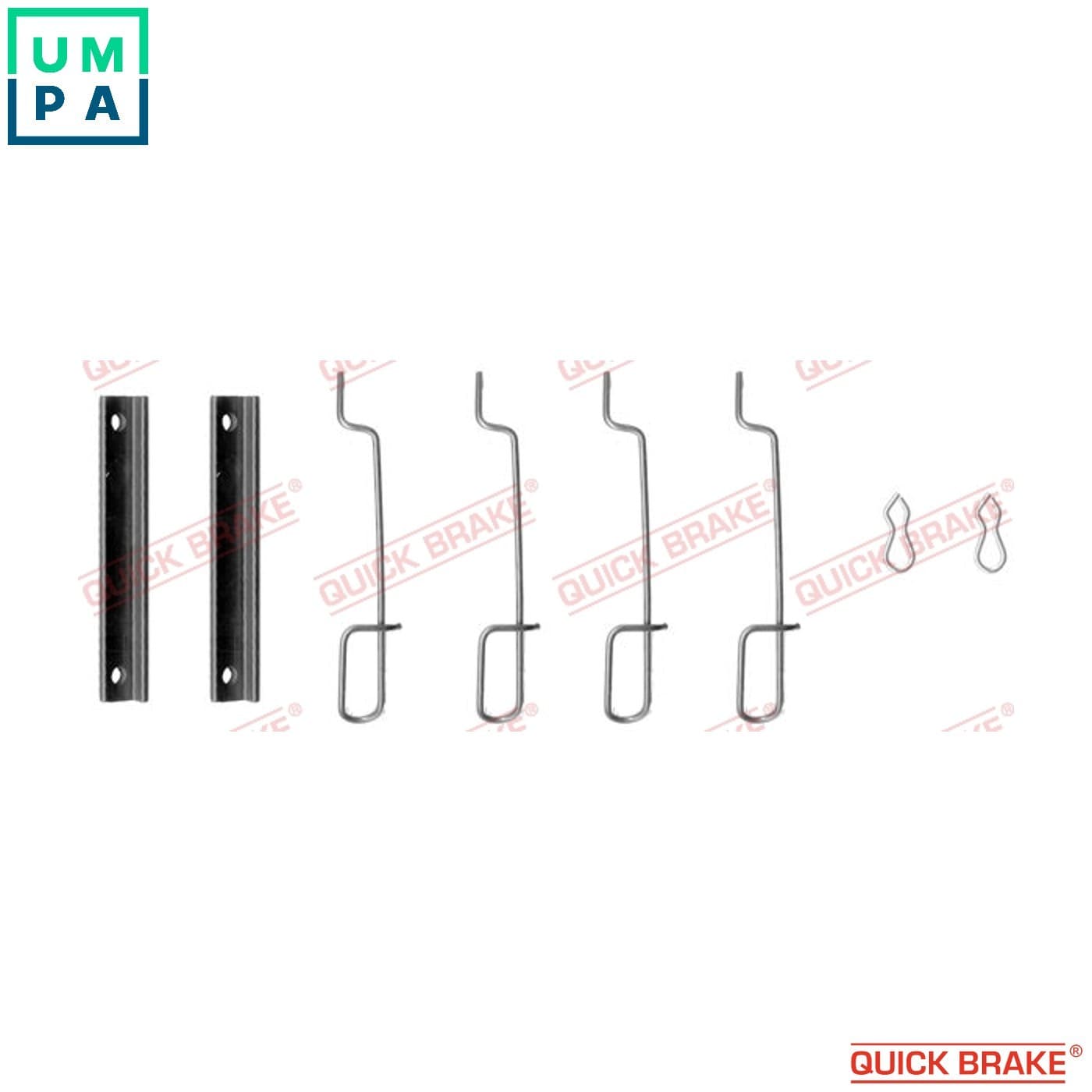 ACCESSORY KIT DISC BRAKE PAD 109-0992 FOR PEUGEOT 205/Mk/II/�/Van/Fourgonnette