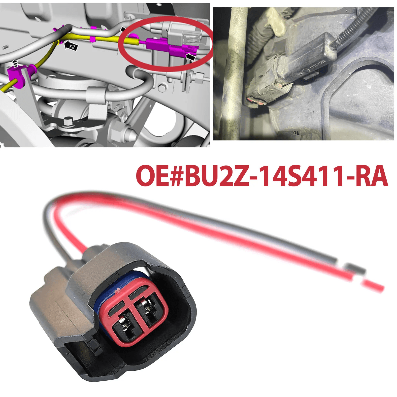 For Volvo C30 C70 S40 S60 S80 XC60 XC70 V40 V50 V60 V70 RPM ABS Sensor Wheel Spe