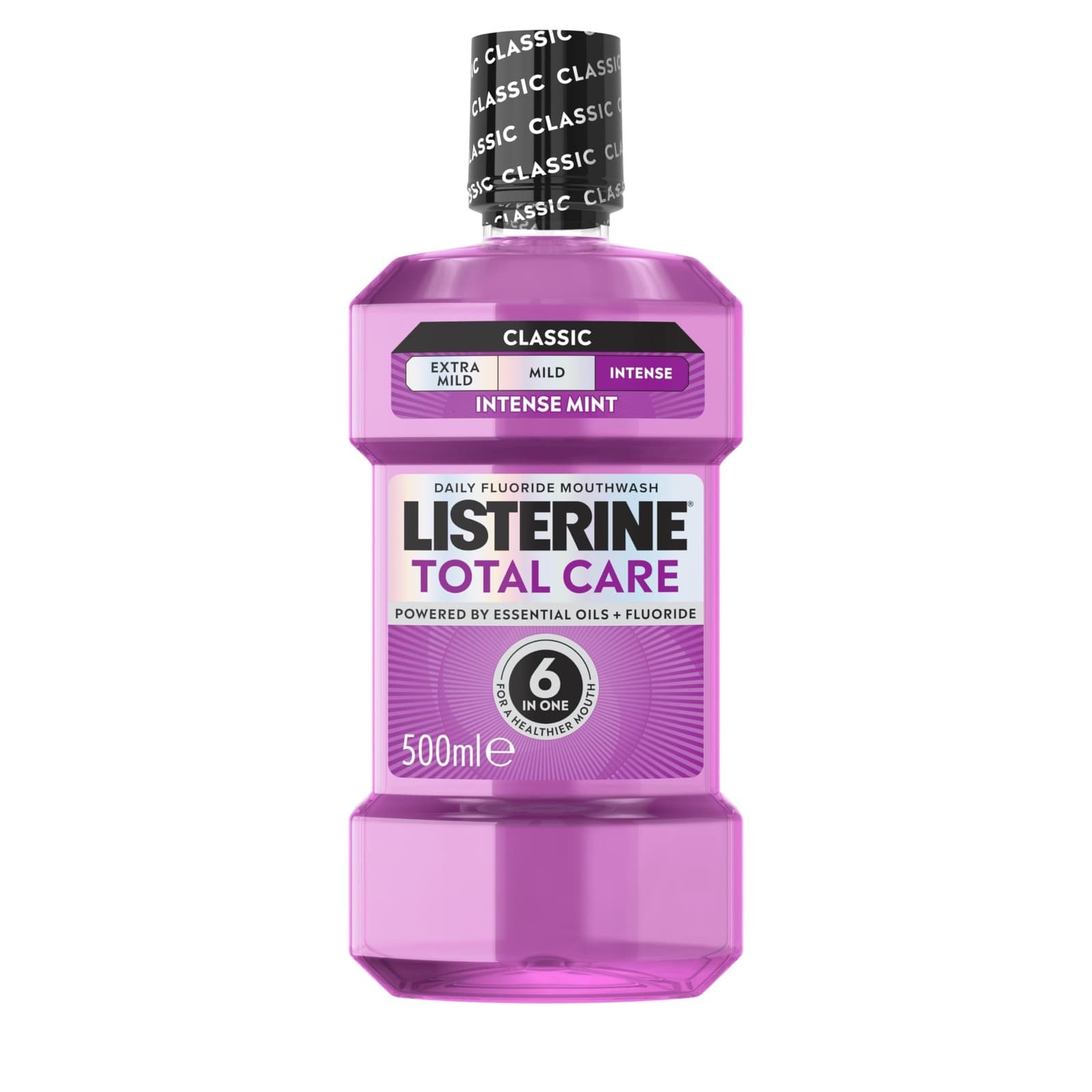 Listerine Total Care Intense Taste Classic 500 ml (Pack of 1)| Multi
