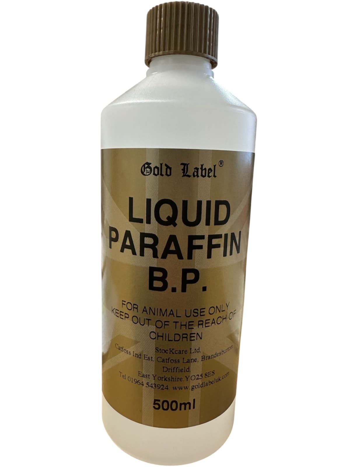 Liquid Paraffin B.P. - 500ML - Gold Label - Animal Use