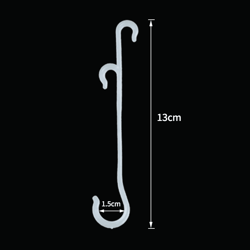 50Pcs J Shaped Fruit Cherry Tomato Ear Hook Garden Vegetable Plant Grape Support