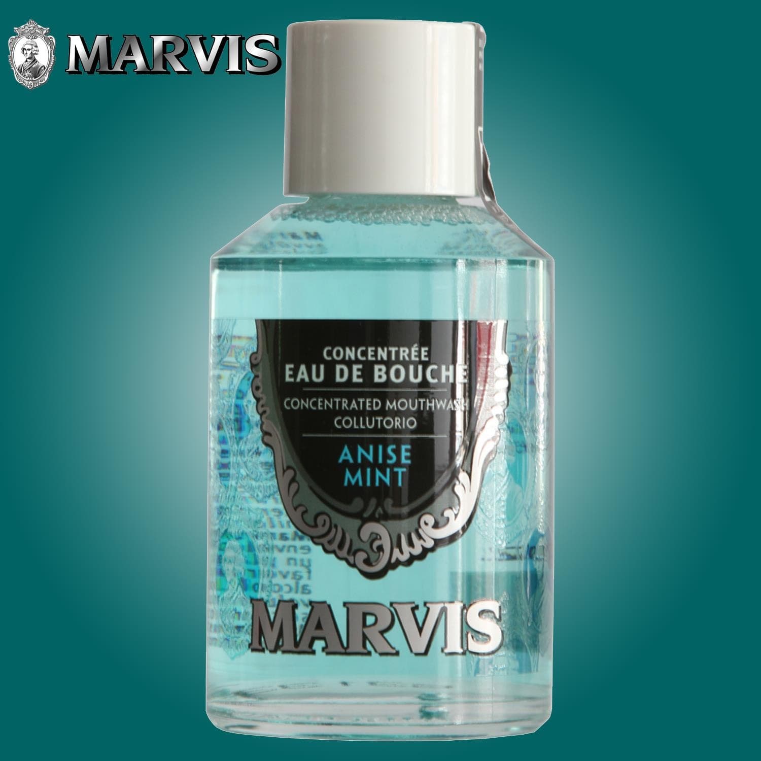 Marvis Concentree Eau de Bouche Mouthwash Anise Mint 120ml Alcohol free