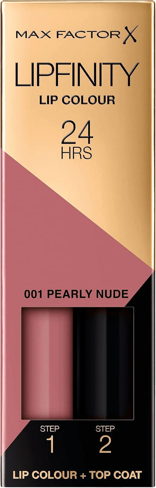 Lipfinity Peachy Nude| Long-Lasting| Two Step Lipstick| Vibrant Colour| Hydratin