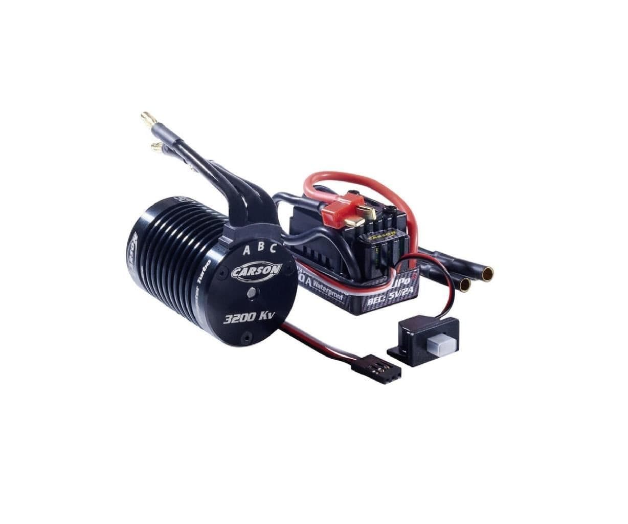 Carson 1:10 Bl Set Dragster Turbo 2.0 3200Kv