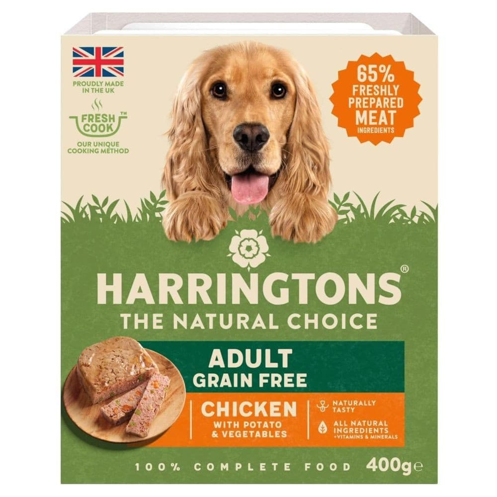 Harringtons 400g Chicken and Veg Adult Wet Dog Food