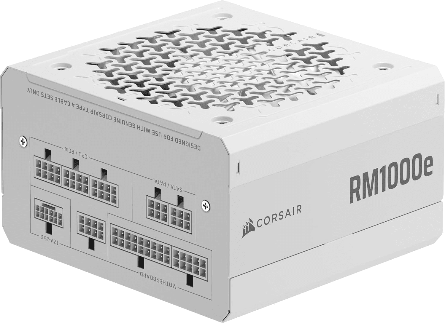 CORSAIR Rm1000E (2025) Fully Modular Low-Noise ATX Power Supply with 12V-2X6 Cab