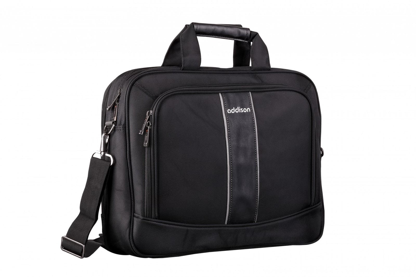 Addison 309014 notebook case 35.8 cm (14.1\") Briefcase Black Addison