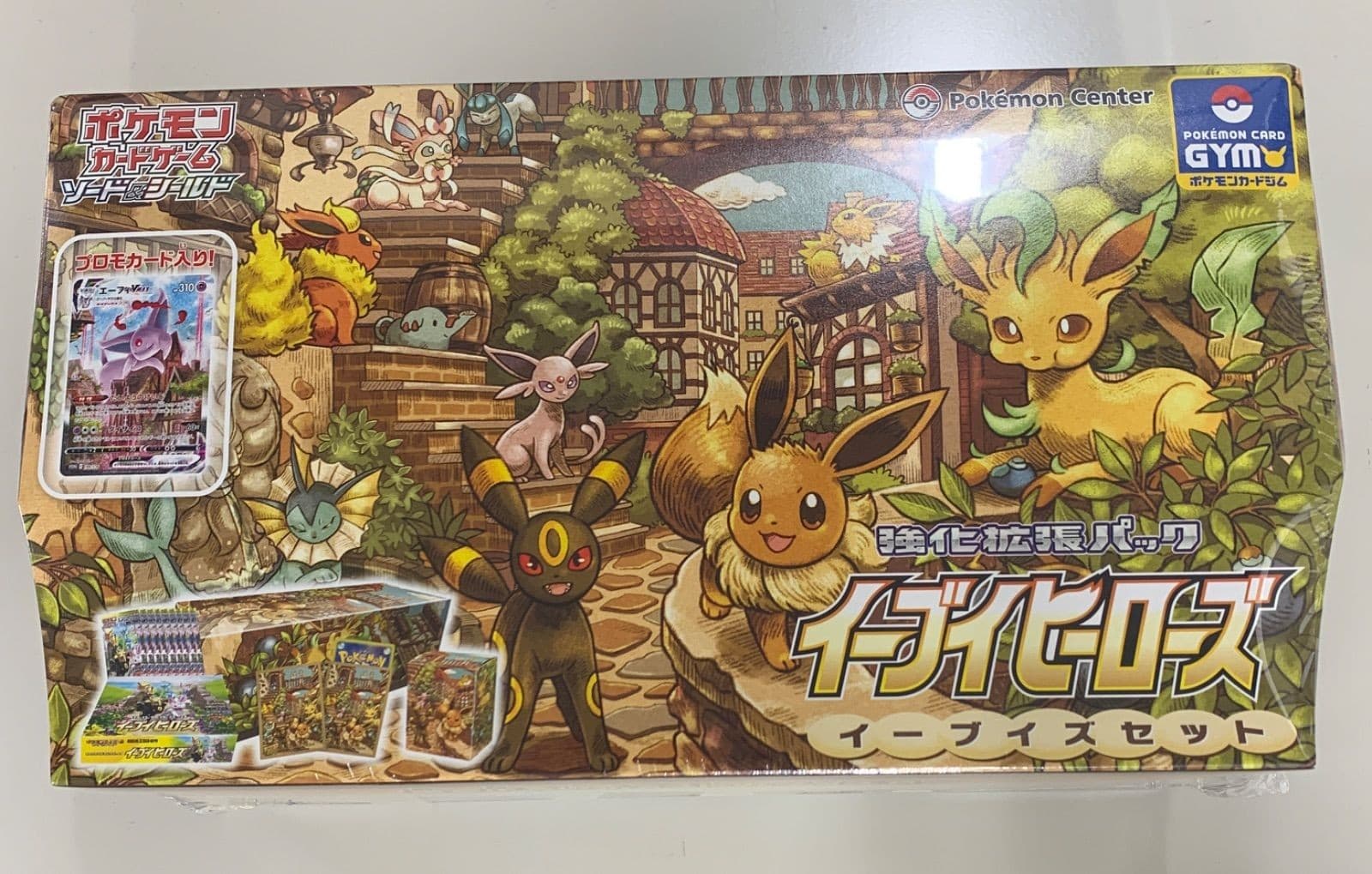 Pokemon Eevee Heroes Eeveelutions Set Booster Box Sealed Shrink Wrap Japanese
