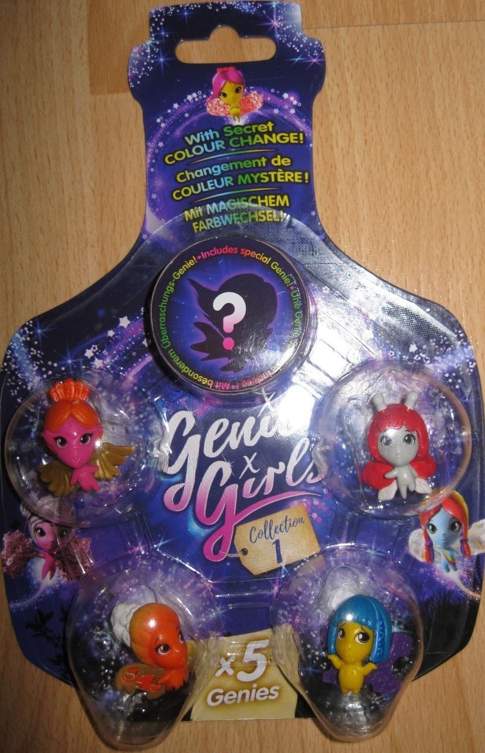 GENIE GIRLS - COLLECTION 1 -5 FIGURE SET - BRAND NEW