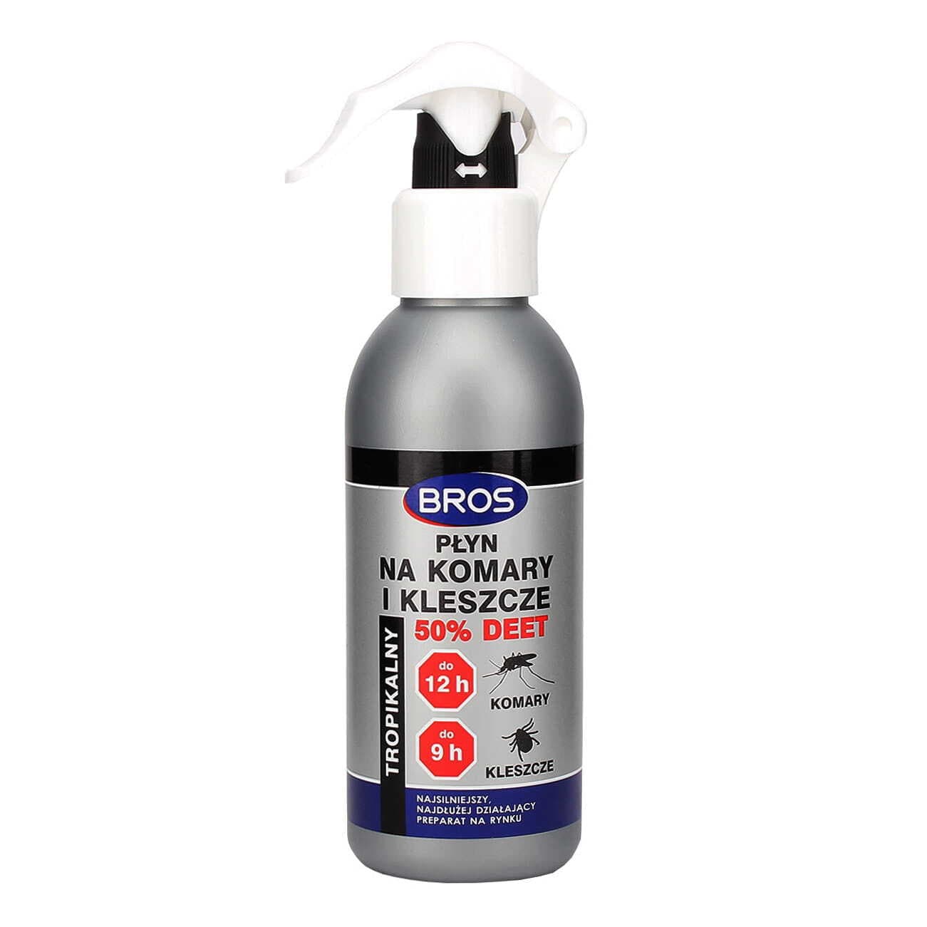 Bros Płyn na komary i kleszcze 50% DEET tropikalny Biopon Bros Happs 😊