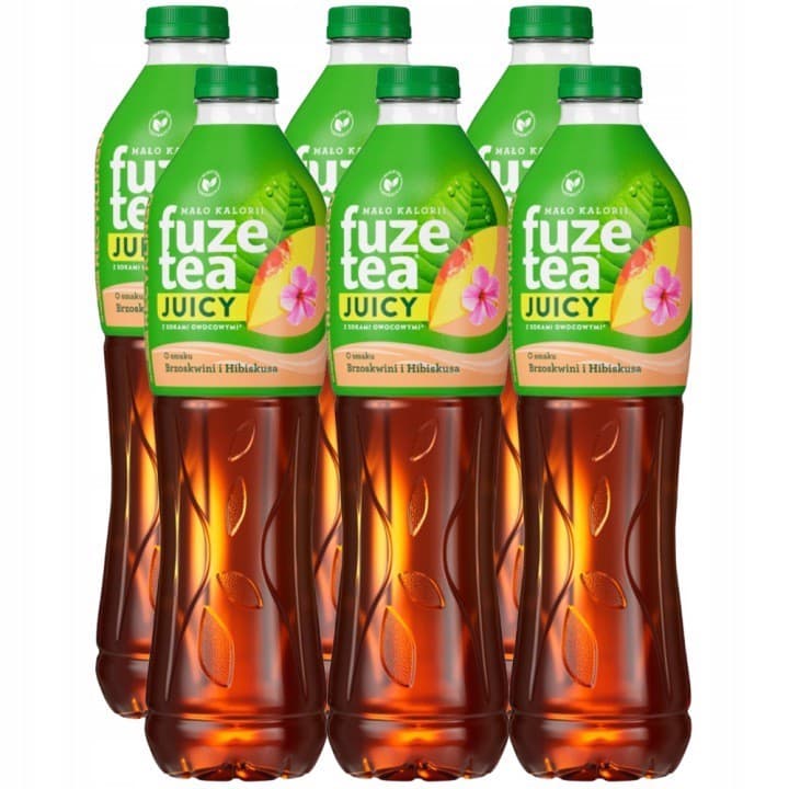 5000112679946 Fuzetea Juicy Peach napój niegazowany o smaku brzoskwiniowym 1,5L