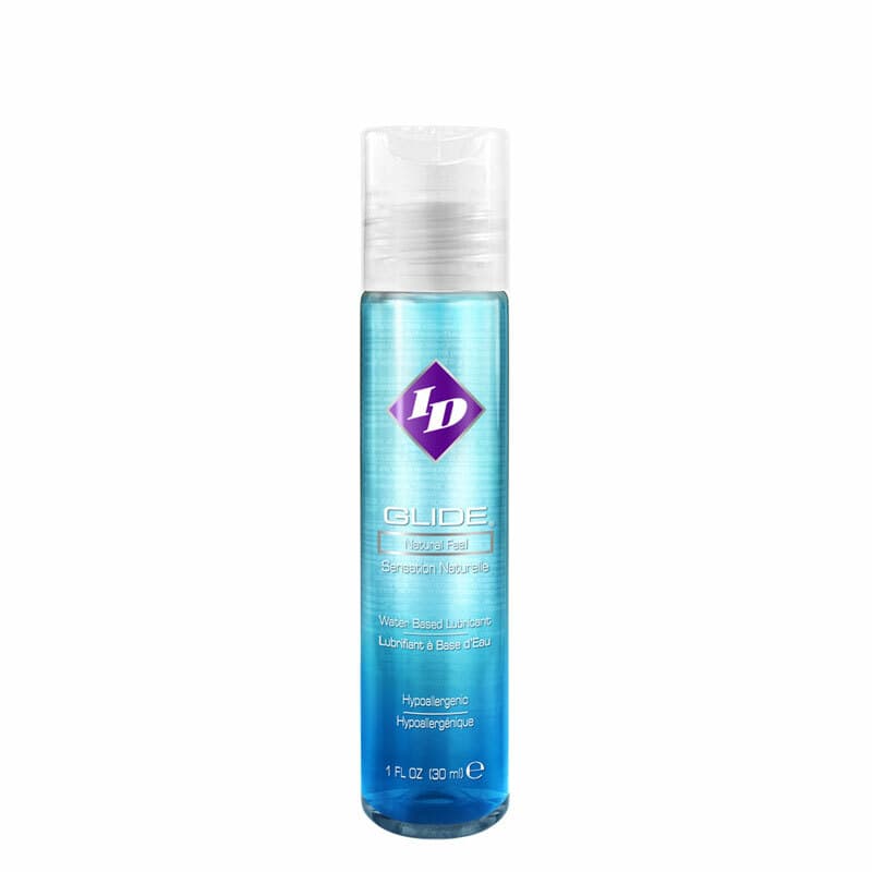 ID Glide lubricant Water based personal Sex lube Natural feel Choose amount
