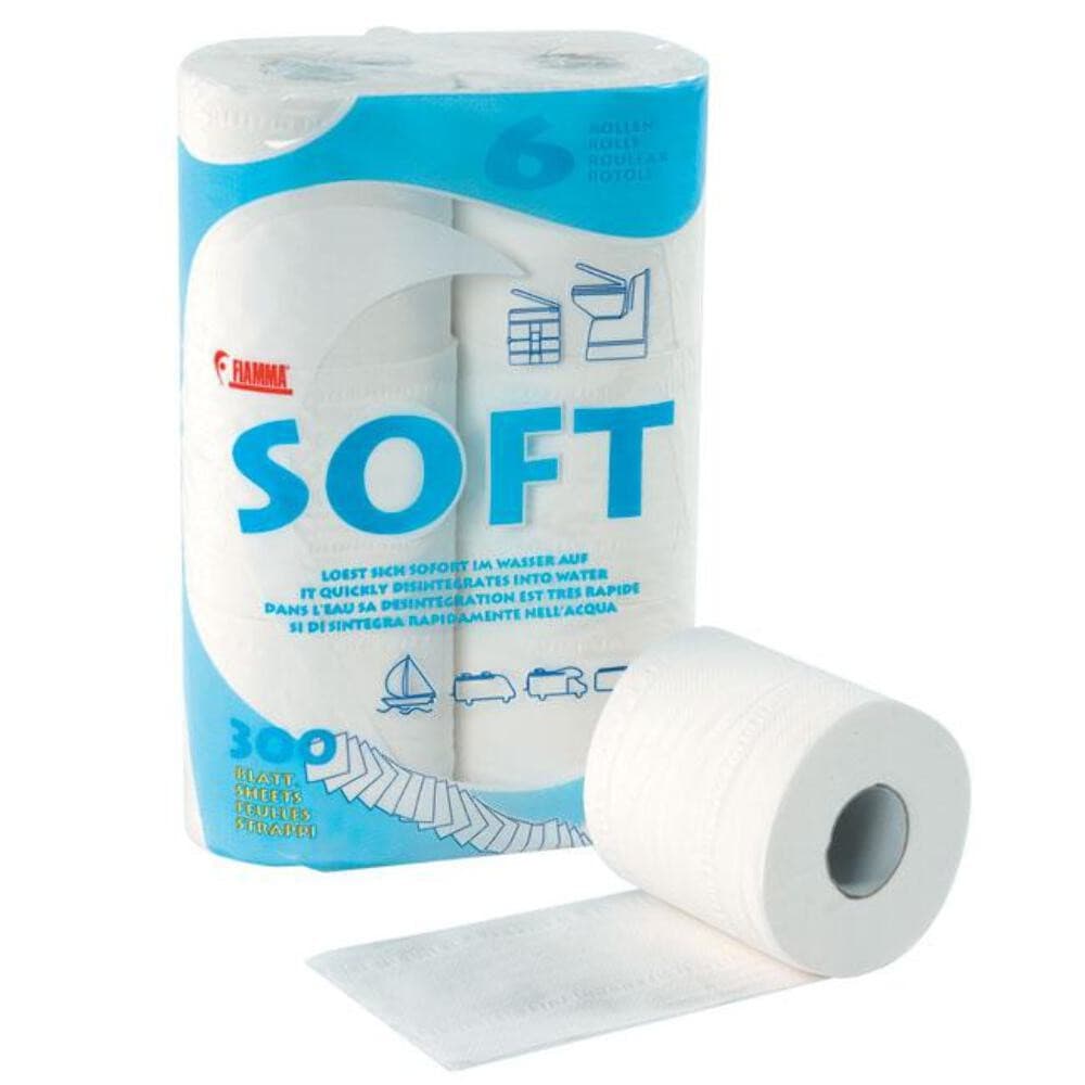 Fiamma Camping Toilet Tissue - 6 Rolls