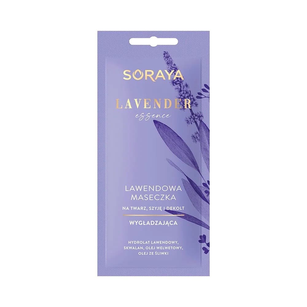 5901045088112 Soraya Lavender Essence lawendowa maseczka wygładzająca na twarz s