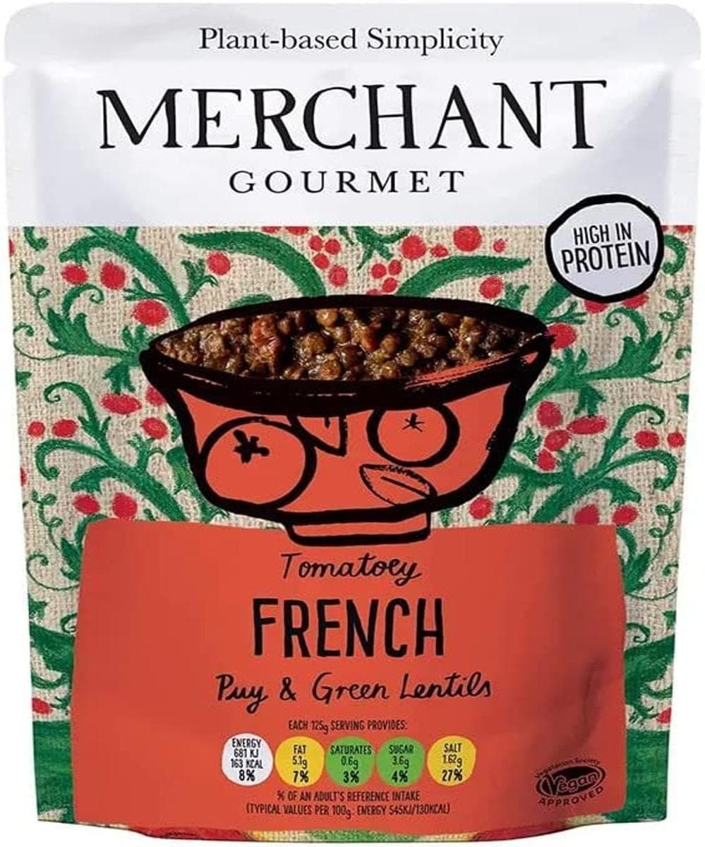 PUY Lentils Sundried Tomato and Basil 250g