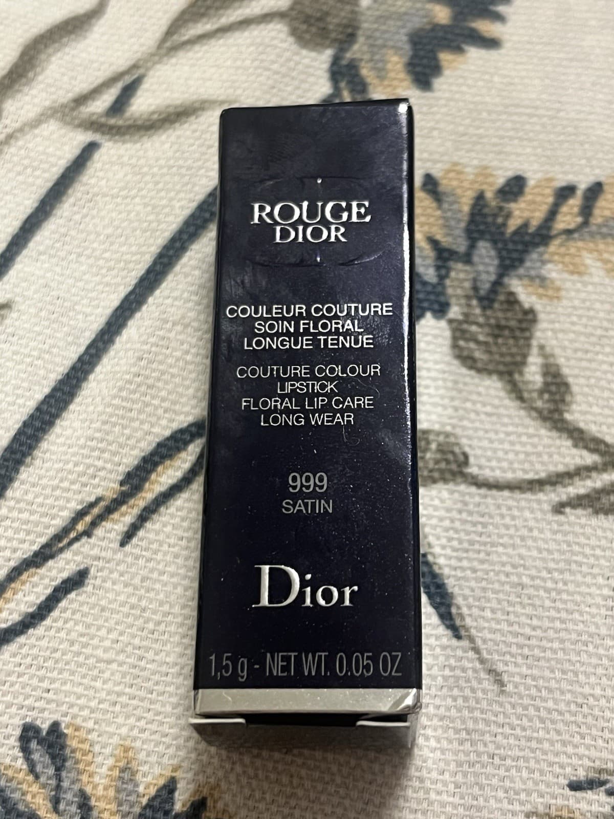 DIOR Rouge Dior Couture Satin - Mini Size Shade Satin 999 New X2