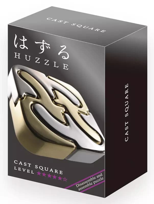 5407005150924 Łamigłówka Huzzle Cast Square poziom 5/6 EUREKA bv