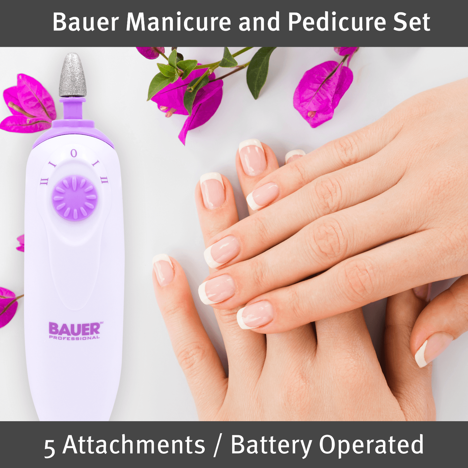 Bauer Professional Manicure and Pedicure Set