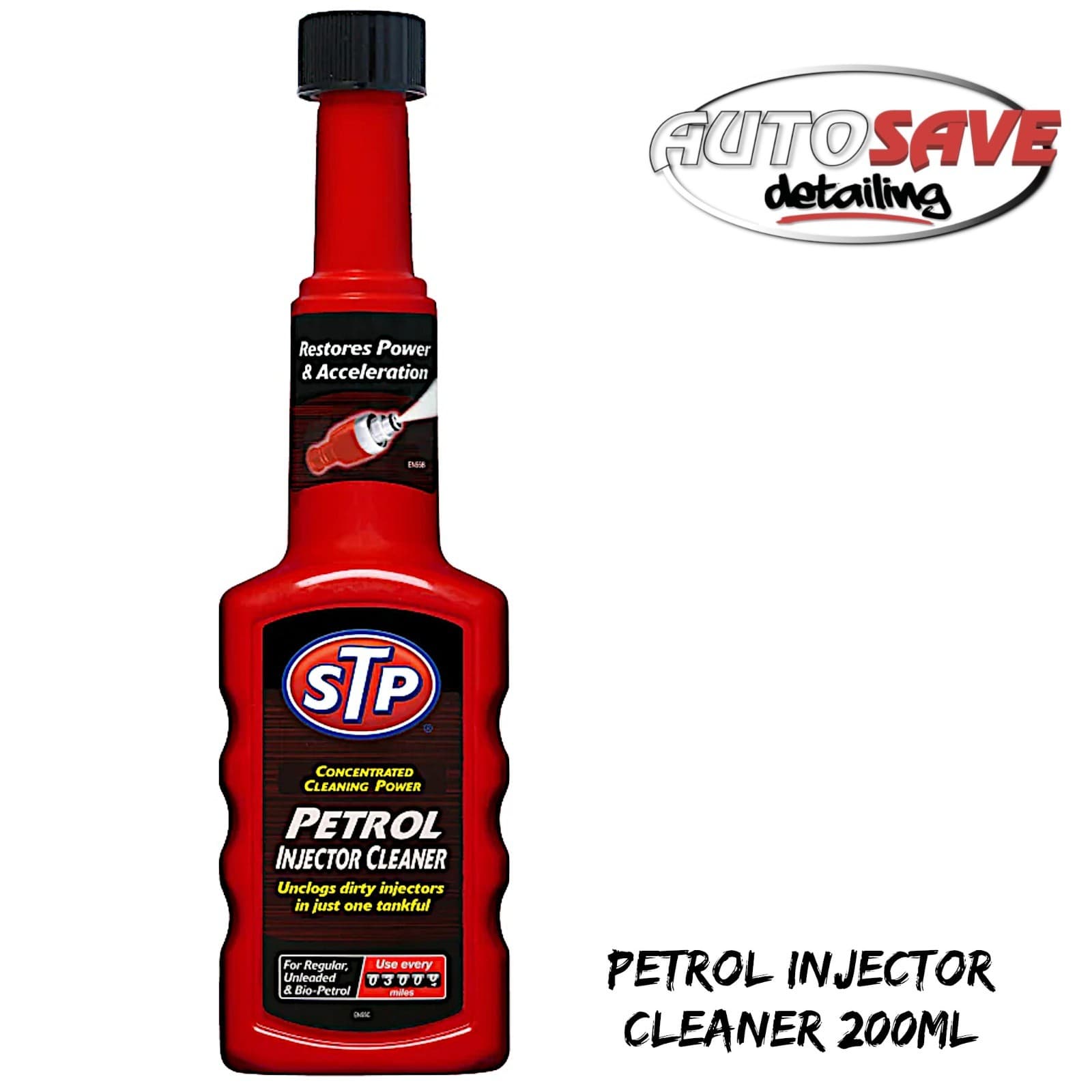 STP - Petrol Injector Cleaner |200ml |Restores Engine Performance |