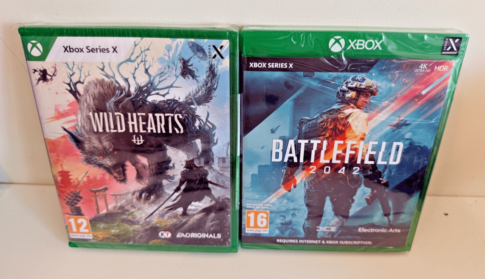 Xbox Series X Battlefield 2042 and WILD HEARTS NEW and SEALED