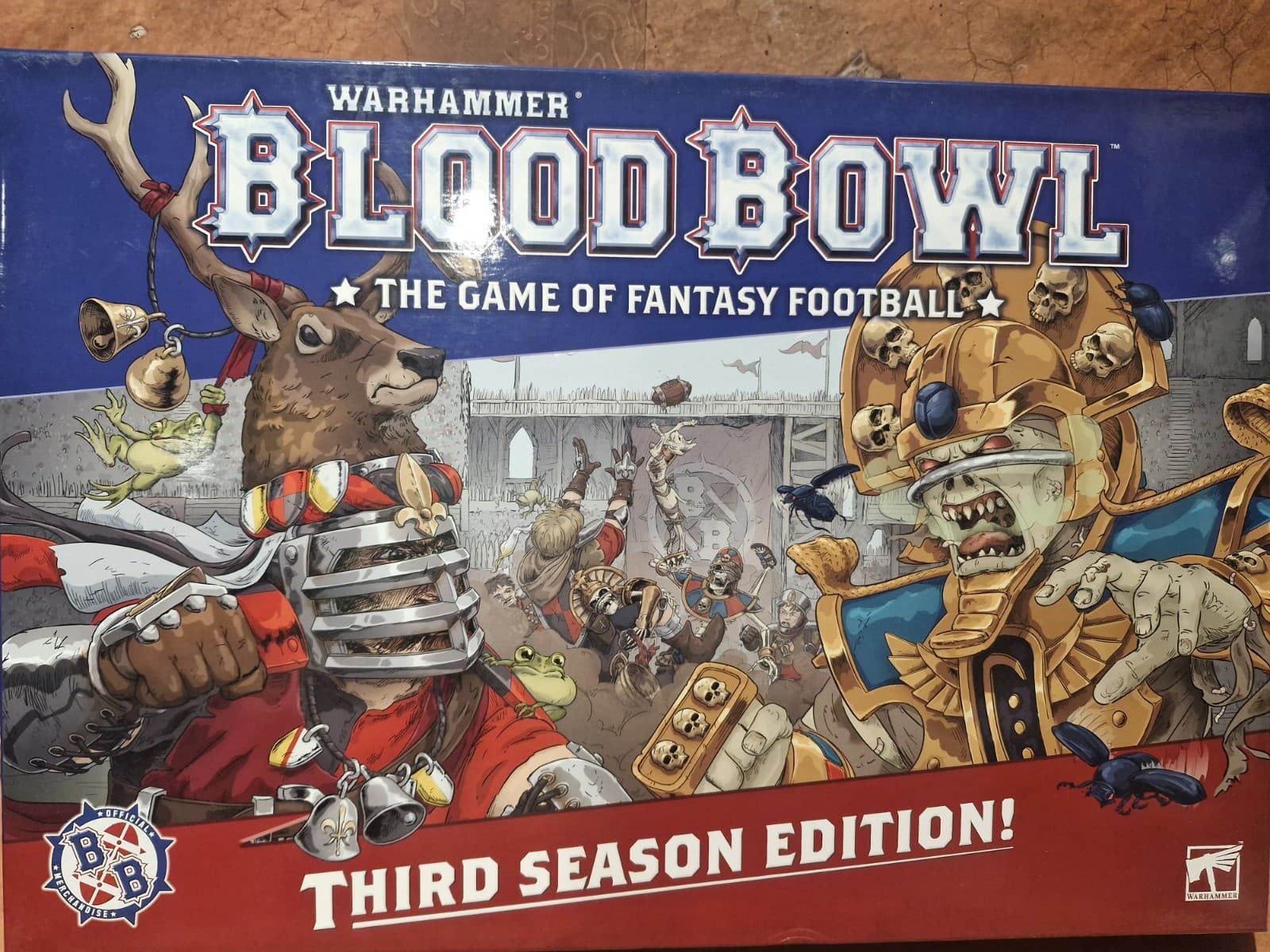 Blood Bowl Season 3. Tomb Kings Team Only.