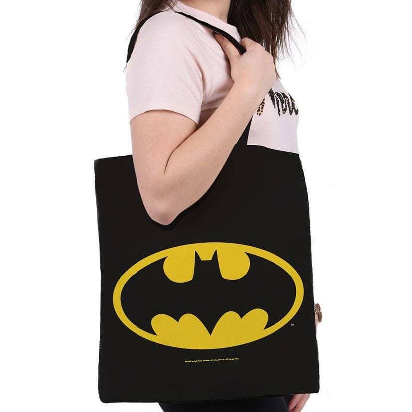 DC Comics Tote Bag Batman - Reusable Shopping Bag (30cm x 45cm)