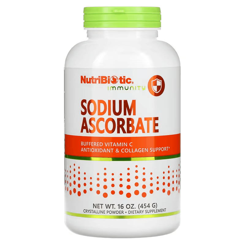 NutriBiotic| Immunity buffered| Sodium Ascorbate Crystalline Powder 16 oz (454 g