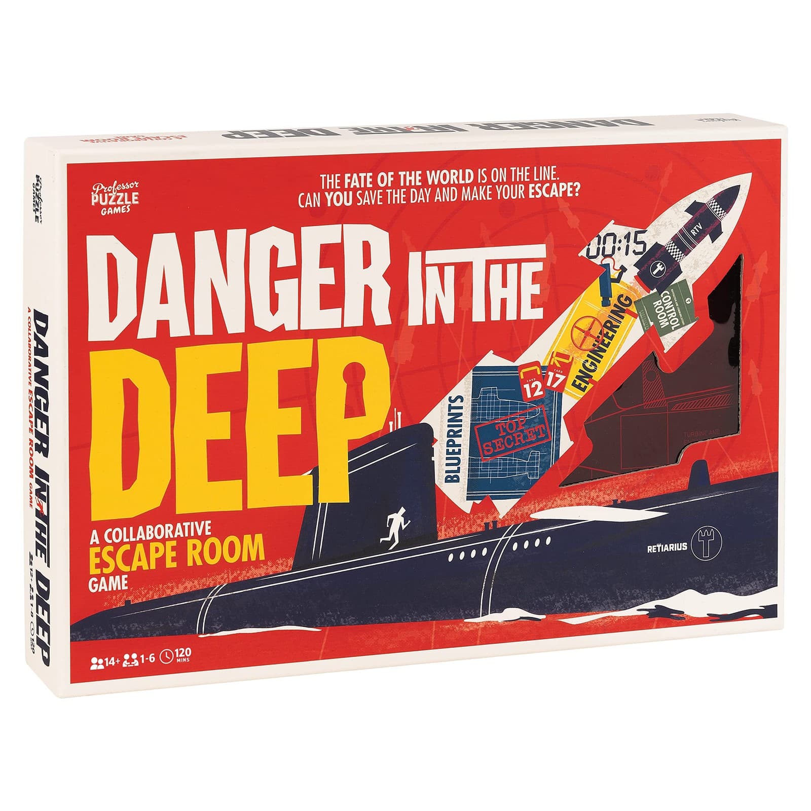 Professor Puzzle Danger in The Deep Escape Room Game