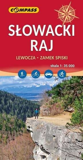 Mapa turystyczna Słowacki Raj 1 35 000 (Slowacki) / Compass