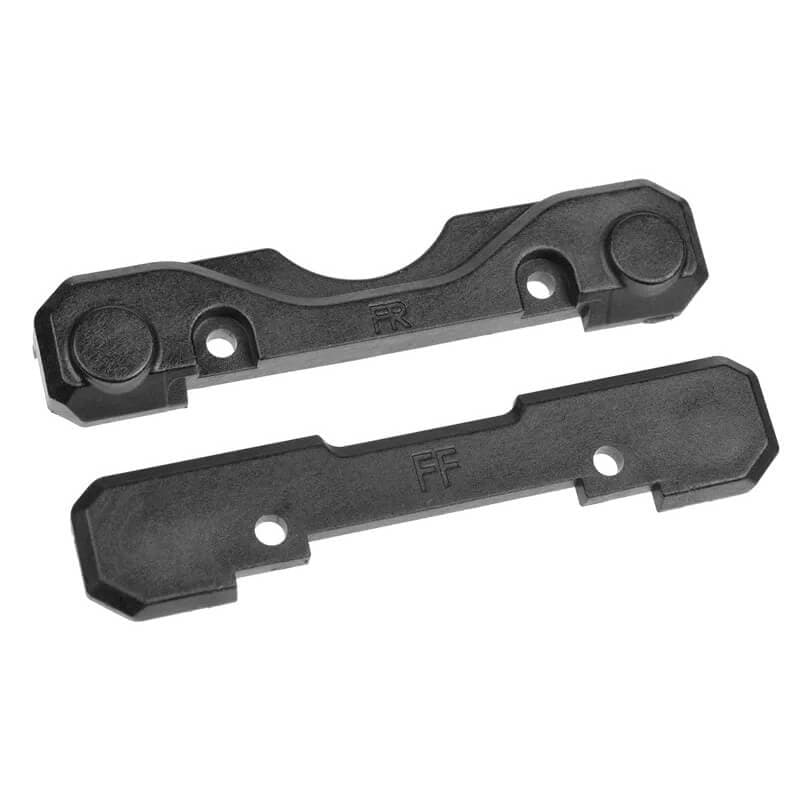 Team Corally Suspension Arm Mount Covers Front Composite 1 S C-00180-977