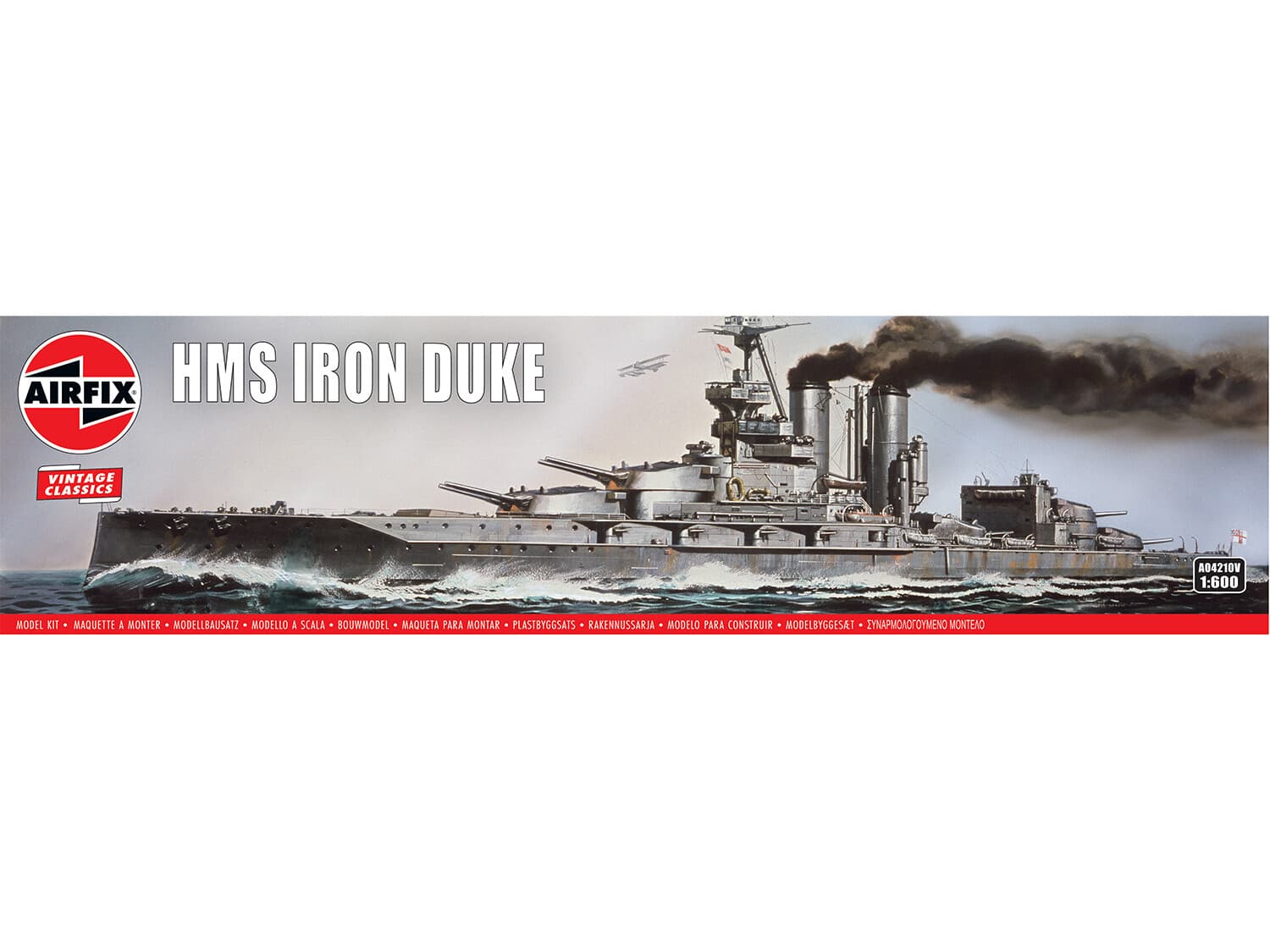 Airfix A04210V Vintage Classics HMS Iron Duke (1:600 Scale)