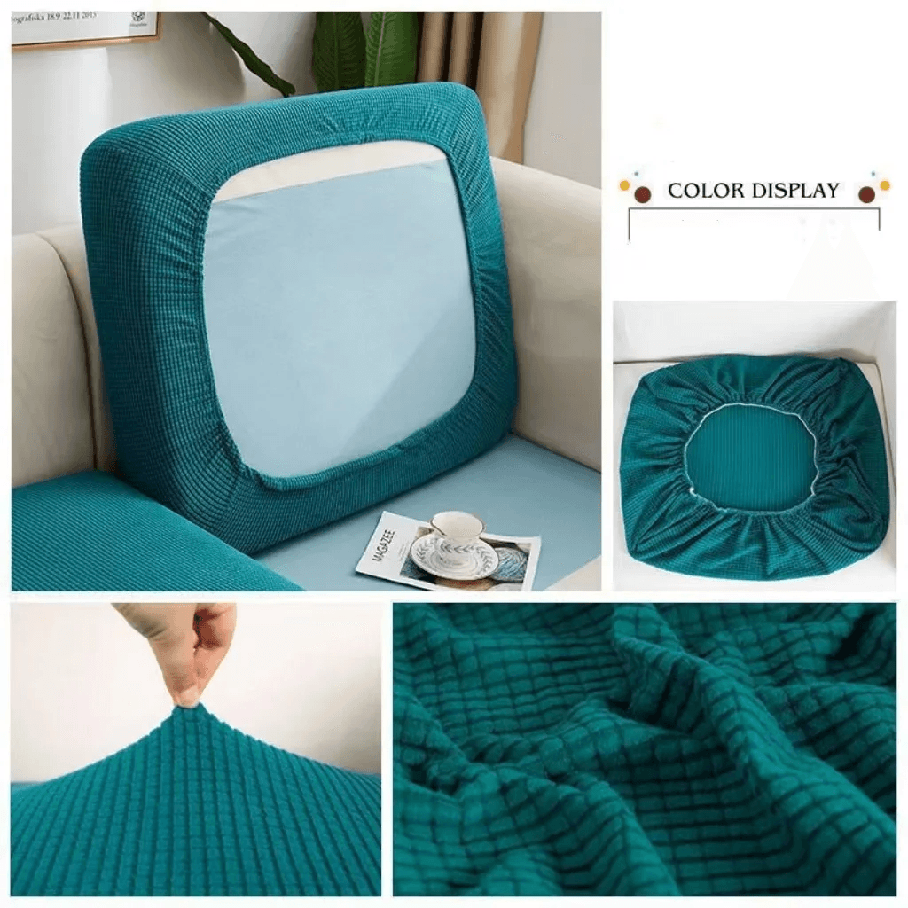 Removable Stretch Sofa Cover Couch Furniture Protector Cushion Slipcover UK