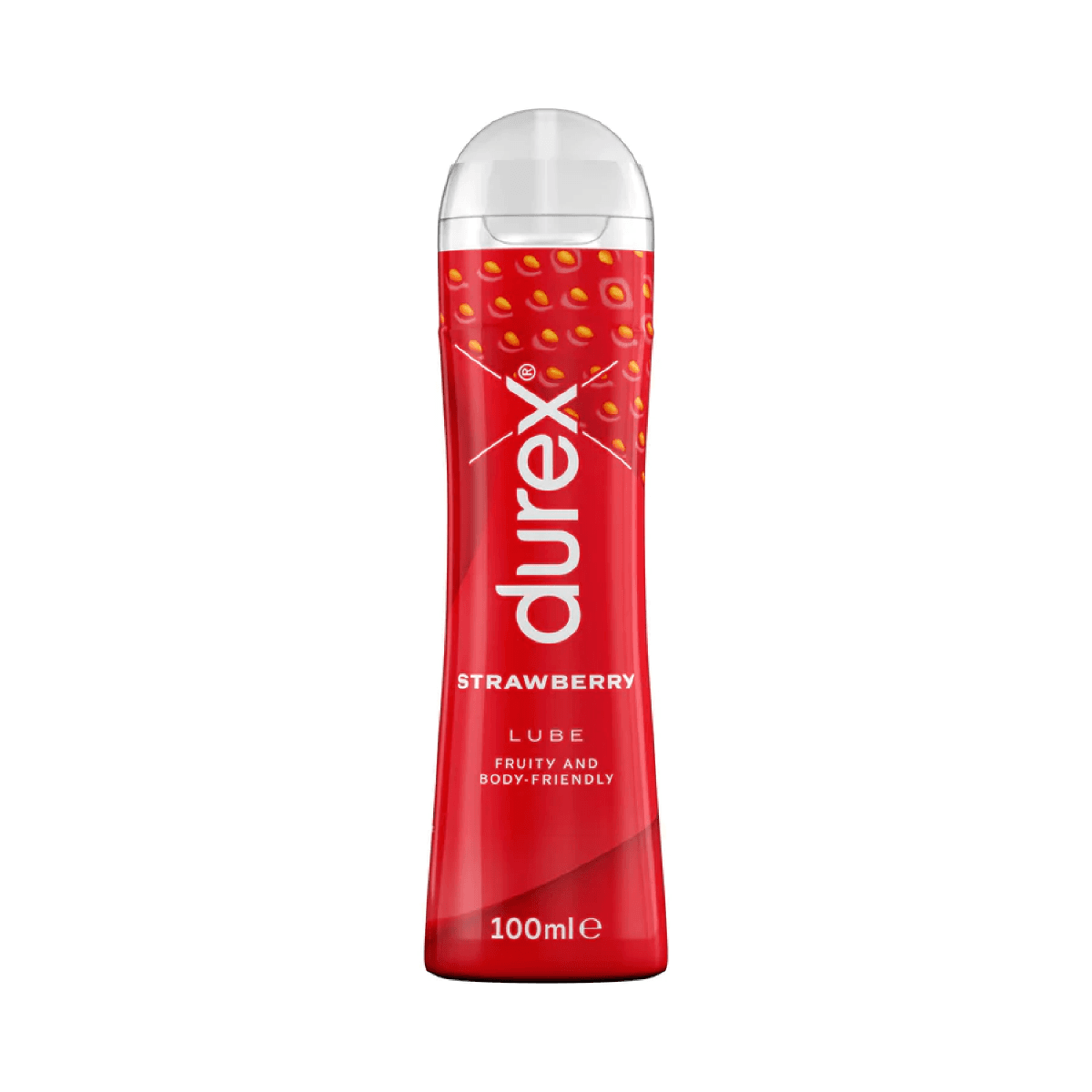 Durex Strawberry Lube 100ml Flavoured Water Based Personal Lubricant